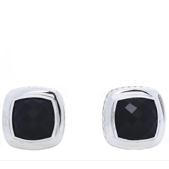 DAVID YURMAN
Sterling Silver Black Onyx 11mm Albion Earrings - Picture 1 of 12